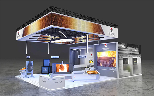 在合肥展位设计中，如何运用灯光来聚焦核心产品？
